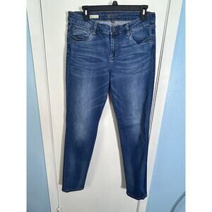 Kut From the Kloth Jeans Size 10 Diana Mid Rise Skinny Jeans Preppy Office